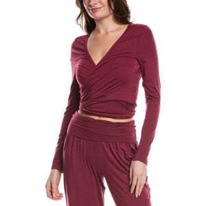 HANRO Yoga Wrap Top NoColor XL HANRO Yoga Wrap Top NoColor XL