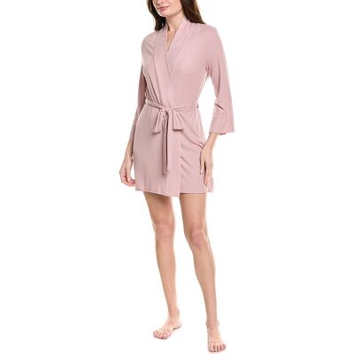 Natori Rib Essential Robe Beige l Natori Rib Essential Robe Beige l