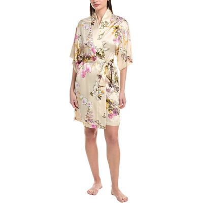 N Natori Sakura Satin Wrap Gold m N Natori Sakura Satin Wrap Gold m