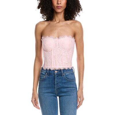Generation Love Enya Lace Bustier Pink XL Generation Love Enya Lace Bustier Pink XL