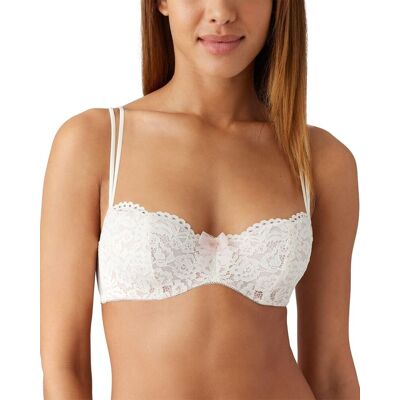 b.temptd by Wacoal Ciao Bella Balconette Underwire Bra NoColor 36D b.temptd by Wacoal Ciao Bella Balconette Underwire Bra NoColor 36D