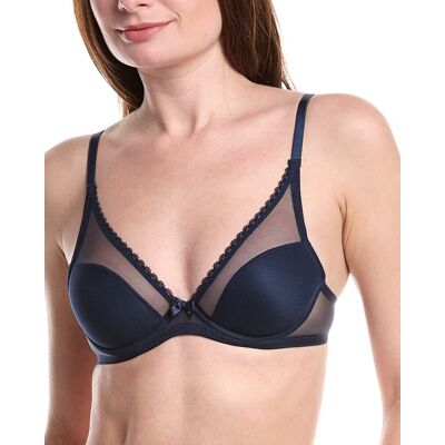 Journelle Victoire Plunge Bra Blue 38B Journelle Victoire Plunge Bra Blue 38B