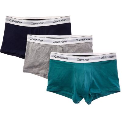 Calvin Klein Set of 3 Low-Rise Trunk NoColor l Calvin Klein Set of 3 Low-Rise Trunk NoColor l