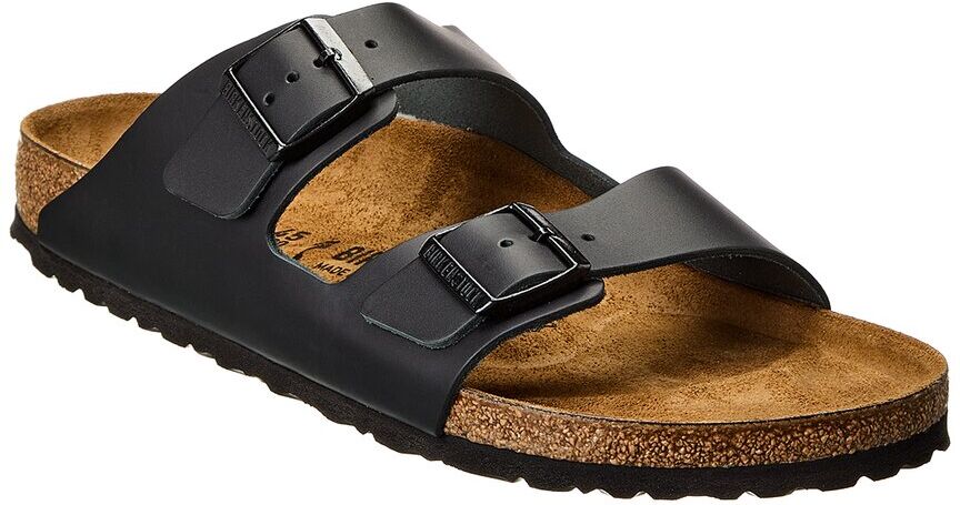 Birkenstock Arizona BS Narrow Fit Leather Sandal Black 40