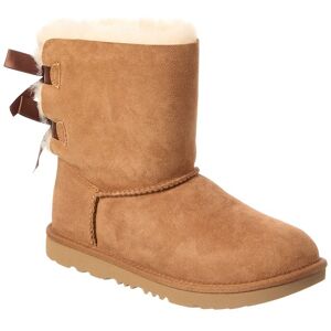 UGG Kids Bailey Bow II Suede Boot Brown 4 UGG Kids Bailey Bow II Suede Boot Brown 4