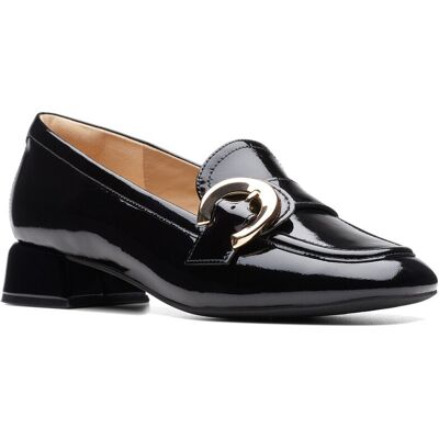 Clarks Daiss30 Trim Leather Flat Black 5 Clarks Daiss30 Trim Leather Flat Black 5