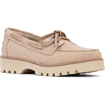 Donald Pliner Harlie02 Suede Lug Bottom Boat Shoe Pink 6.5 Donald Pliner Harlie02 Suede Lug Bottom Boat Shoe Pink 6.5