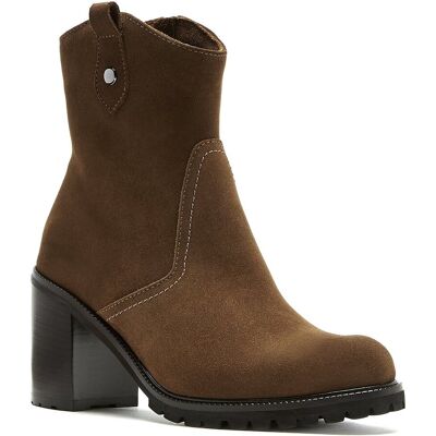 La Canadienne Bessie Waterproof Suede Bootie NoColor 9.5 La Canadienne Bessie Waterproof Suede Bootie NoColor 9.5