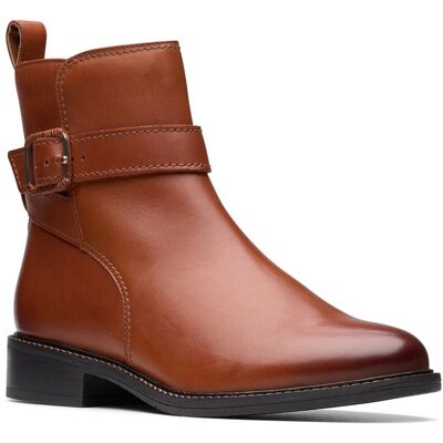 Clarks Renewal Style Leather Bootie NoColor 6 Clarks Renewal Style Leather Bootie NoColor 6