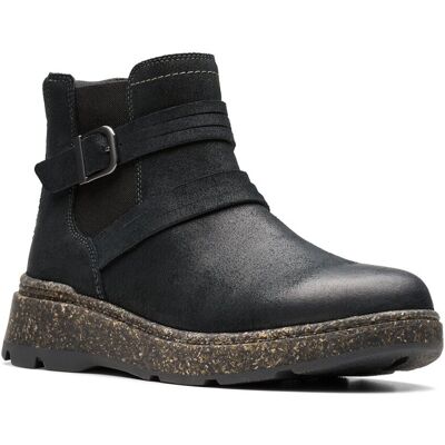 Clarks Noralyn Strap Suede Bootie NoColor 5 Clarks Noralyn Strap Suede Bootie NoColor 5