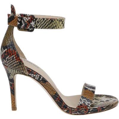 LAGENCE L'AGENCE Gisele Leather Heeled Sandal Brown 38.5 LAGENCE L'AGENCE Gisele Leather Heeled Sandal Brown 38.5