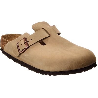 Birkenstock Boston BS Narrow Leather Clog NoColor 36 Birkenstock Boston BS Narrow Leather Clog NoColor 36