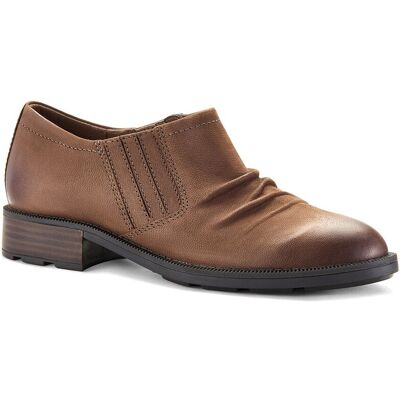 Clarks Adalynn Ezra Nubuck Loafer NoColor 7.5 Clarks Adalynn Ezra Nubuck Loafer NoColor 7.5