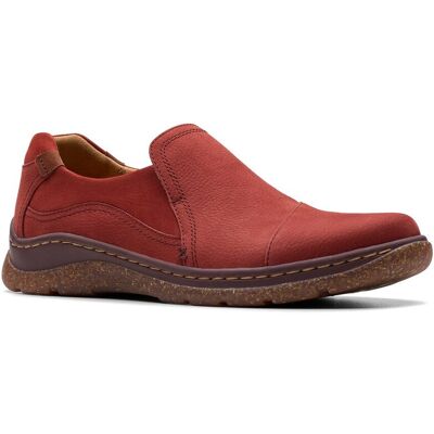 Clarks Orlene Slip Nubuck Loafer NoColor 7.5 Clarks Orlene Slip Nubuck Loafer NoColor 7.5