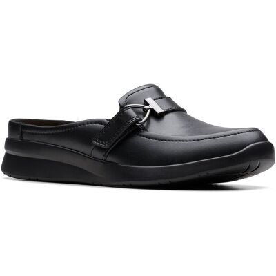 Clarks Ellowyn Amelia Leather Mule NoColor 8.5 Clarks Ellowyn Amelia Leather Mule NoColor 8.5