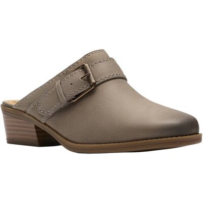 Clarks Danyelle Mist Leather Mule NoColor 8 Clarks Danyelle Mist Leather Mule NoColor 8