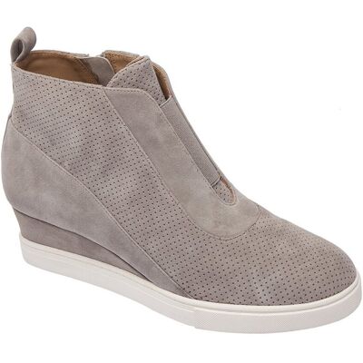 LINEA Paolo Anna-L Suede Wedge Sneaker NoColor 7 LINEA Paolo Anna-L Suede Wedge Sneaker NoColor 7