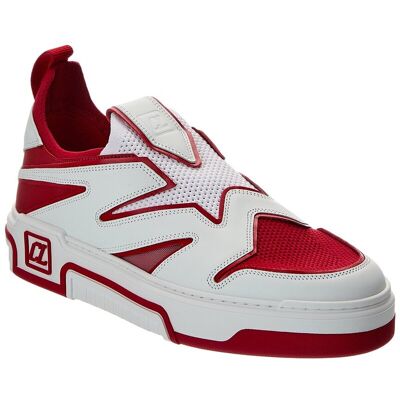 Christian Louboutin Astroflash Leather Sneaker Red 43 Christian Louboutin Astroflash Leather Sneaker Red 43