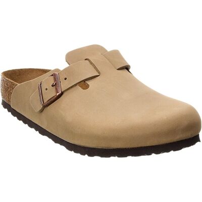 Birkenstock Boston BS Waxy Leather Clog NoColor 46 Birkenstock Boston BS Waxy Leather Clog NoColor 46