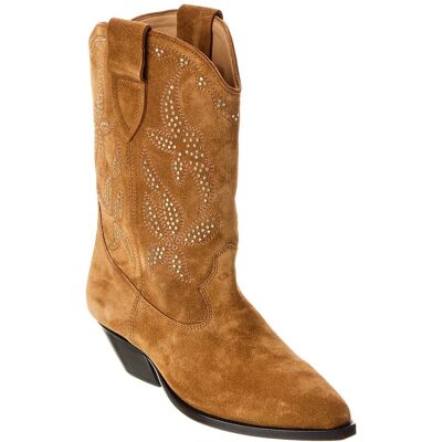 Isabel Marant Duerto Suede Cowboy Boot Brown 36 Isabel Marant Duerto Suede Cowboy Boot Brown 36