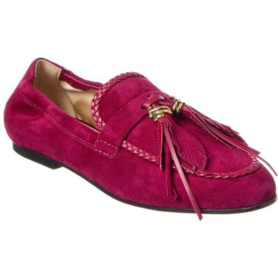 TOD's TODs Suede Loafer Red 35 TOD's TODs Suede Loafer Red 35