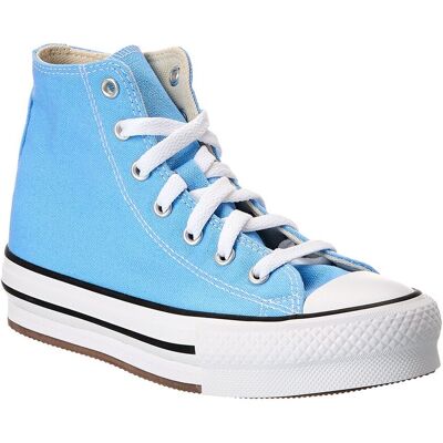 Converse Chuck Taylor All Star Eva Lift Canvas High-Top Sneaker Blue 11 Converse Chuck Taylor All Star Eva Lift Canvas High-Top Sneaker Blue 11