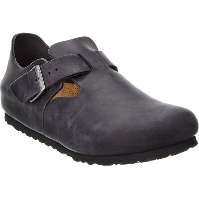 Birkenstock London Oiled Leather Clog Black 35 Birkenstock London Oiled Leather Clog Black 35