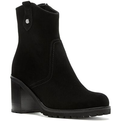La Canadienne Bessie Waterproof Suede Bootie NoColor 9.5 La Canadienne Bessie Waterproof Suede Bootie NoColor 9.5