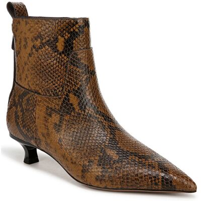 Franco Sarto Mala Leather Bootie Brown 5 Franco Sarto Mala Leather Bootie Brown 5