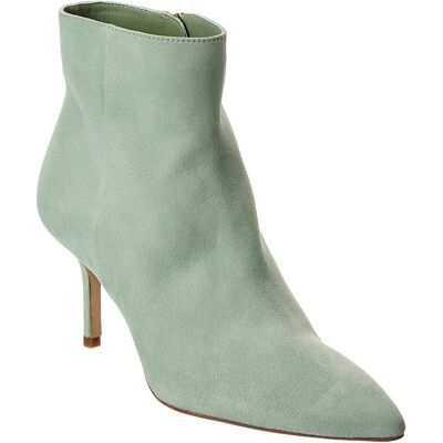 LAGENCE L'AGENCE Aimee Suede Bootie Green 38.5 LAGENCE L'AGENCE Aimee Suede Bootie Green 38.5