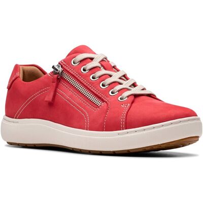 Clarks Nalle Lace Nubuck Sneaker NoColor 7.5 Clarks Nalle Lace Nubuck Sneaker NoColor 7.5