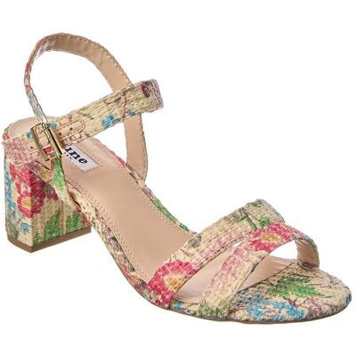 Dune London Merisa Raffia Heeled Sandal Beige 36 Dune London Merisa Raffia Heeled Sandal Beige 36