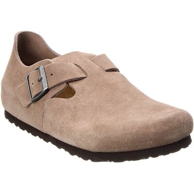 Birkenstock London BS Suede Clog Brown 44 Birkenstock London BS Suede Clog Brown 44