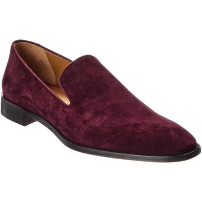 Christian Louboutin Danny Flex Suede Loafer Red 42 Christian Louboutin Danny Flex Suede Loafer Red 42