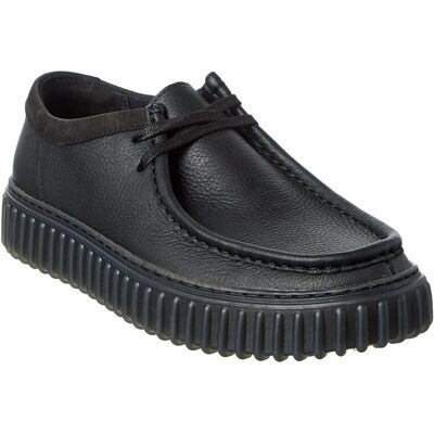 Clarks Torhill Lo Leather Sneaker Black 8.5 Clarks Torhill Lo Leather Sneaker Black 8.5