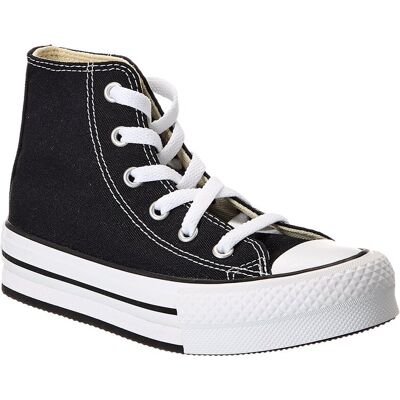 Converse Chuck Taylor All Star Eva Lift Canvas High-Top Sneaker Black 3 Converse Chuck Taylor All Star Eva Lift Canvas High-Top Sneaker Black 3