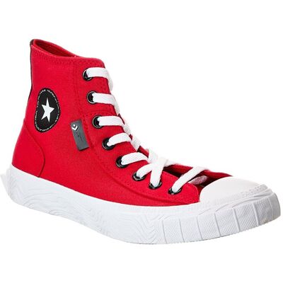 Converse Chuck Taylor All Star Alt Star Canvas High-Top Sneaker Red 7 Converse Chuck Taylor All Star Alt Star Canvas High-Top Sneaker Red 7