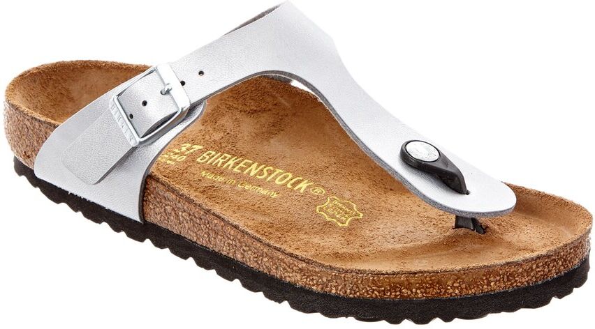 Birkenstock Gizeh Birko-Flor Sandal Silver 36