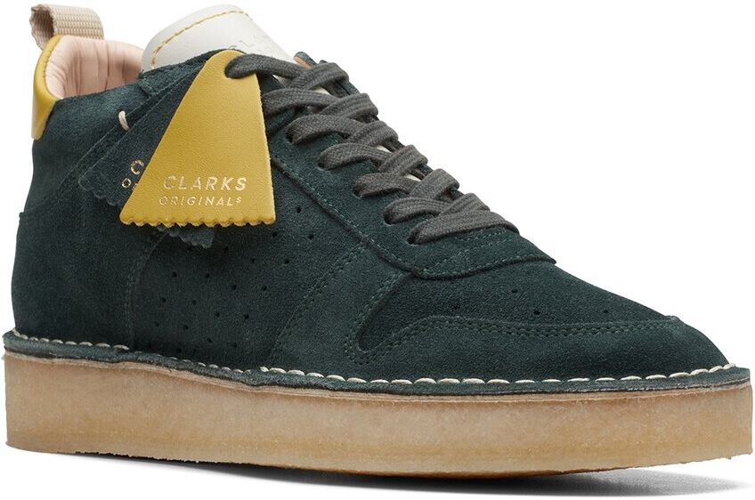 Clarks Desert Run Suede Sneaker Green 9