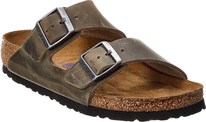 Birkenstock Women's Arizona Leather Sandal NoColor 39