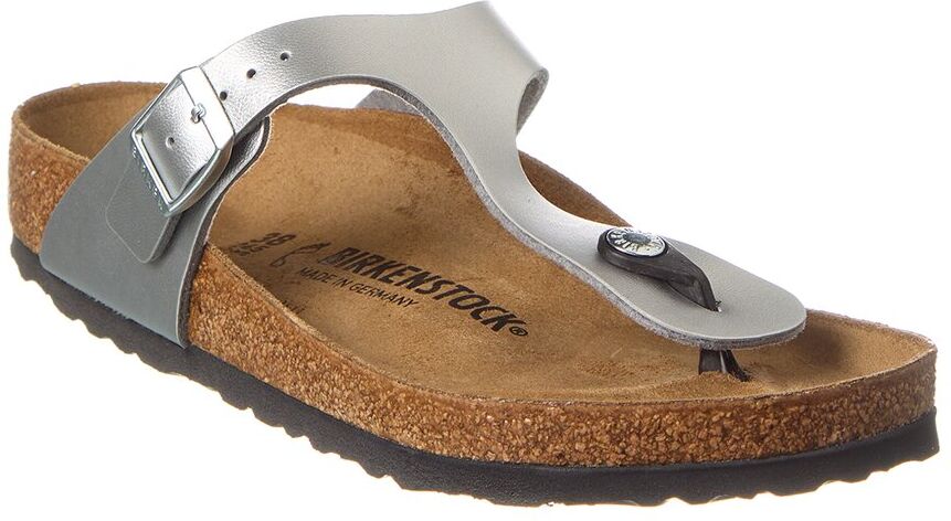 Birkenstock Gizeh BS Birko-Flor Sandal Silver 38