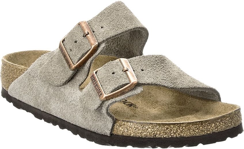 Birkenstock Arizona Suede Sandal NoColor 41