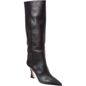 Alexandre Birman Brena 85 Leather Knee-High Boot Black 40