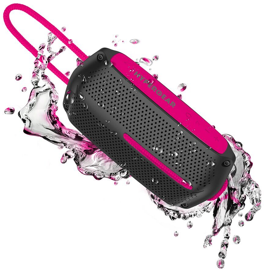 HyperGear Wave Water Resistant Wireless Speaker Black NoSize