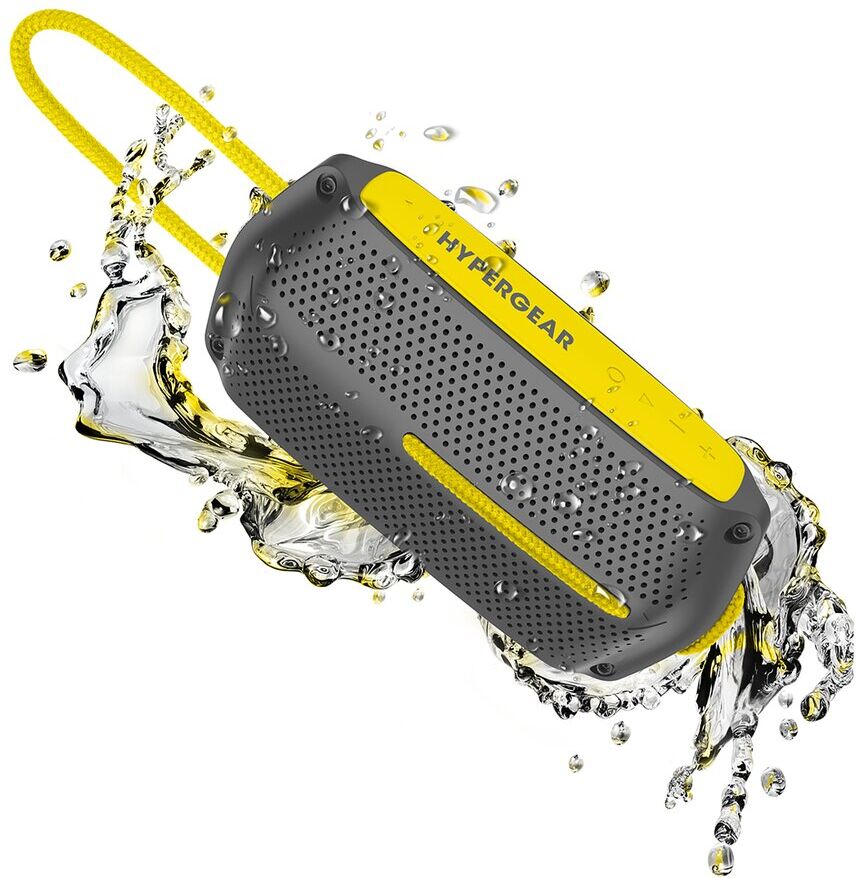 HyperGear Wave Water Resistant Wireless Speaker Grey NoSize