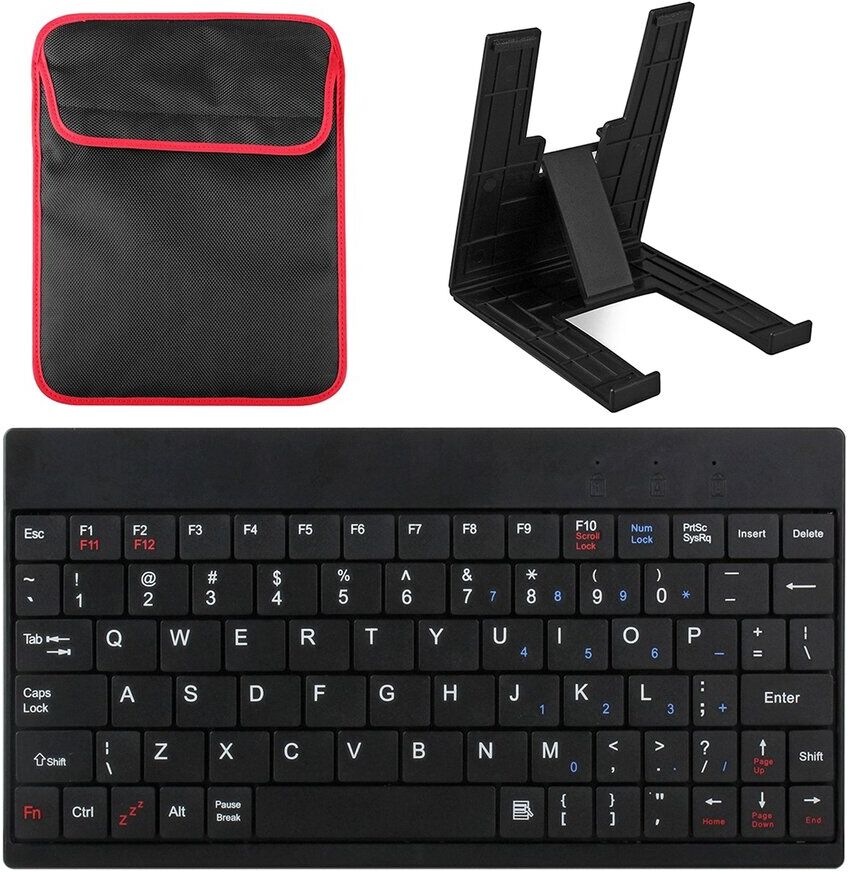 Fresh Fab Finds GpcT 80 Keys Mini USB Wired Keyboard Black NoSize