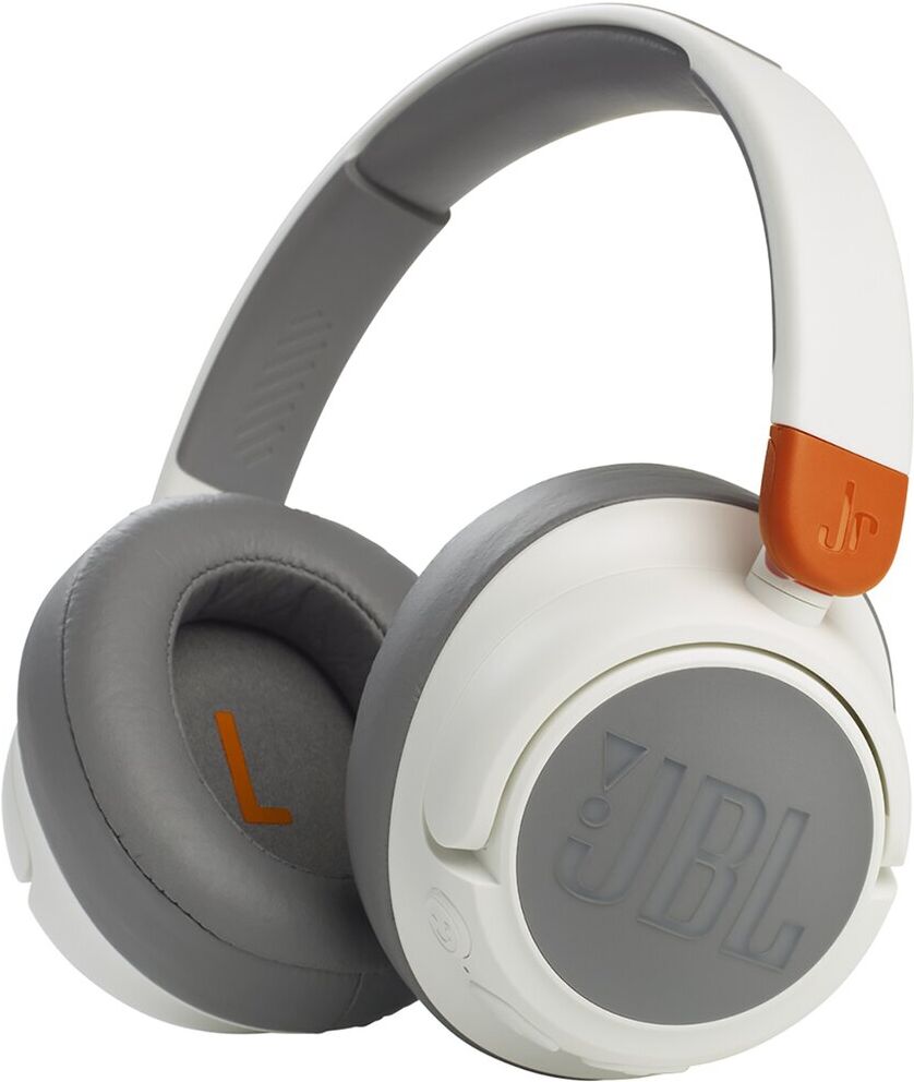 JBL Jr 460Nc Kids Bluetooth Headphones with ANC & Volume Limiter White NoSize