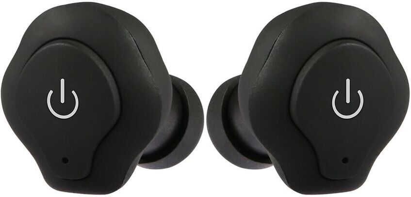 Fresh Fab Finds Waterproof True Wireless Earbuds with Mic Black NoSize