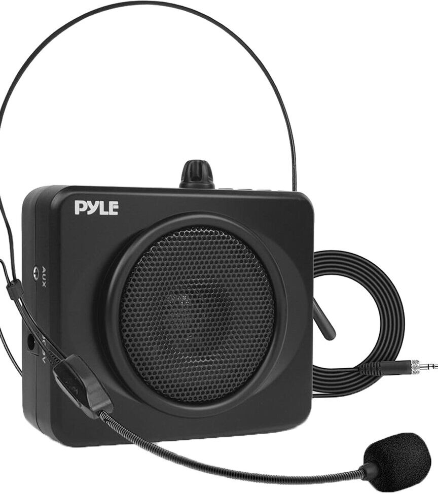 Pyle Waist-Band Usb Pa Amplifier Black Black NoSize