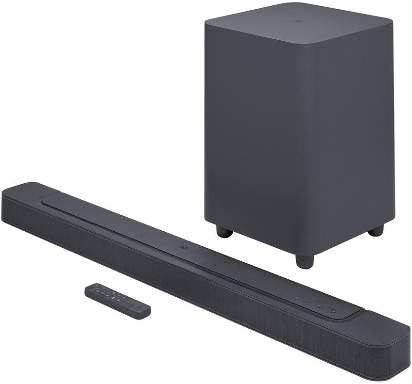 JBL Bar 500 5.1 Channel Soundbar & Subwoofer with Multibeam & Dolby Atmos Black NoSize